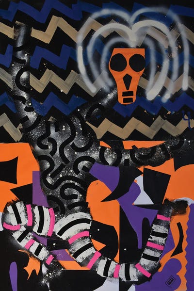 paper LII by Frantisek Florian framed canvas print