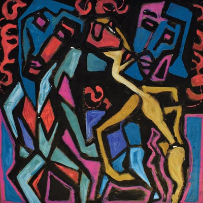 Paper LIX by Frantisek Florian metal wall art