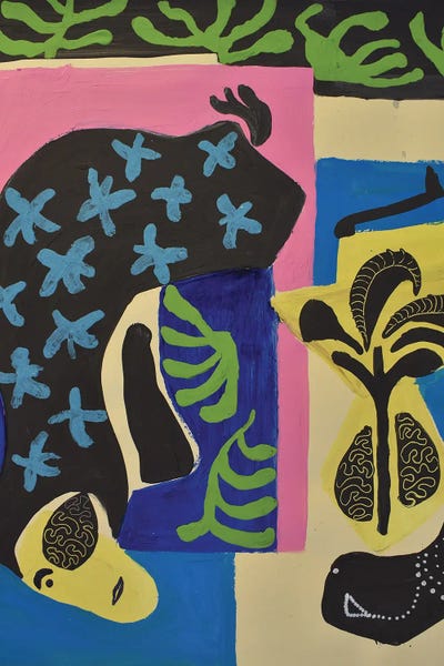 Paper XCI by Frantisek Florian framed canvas print