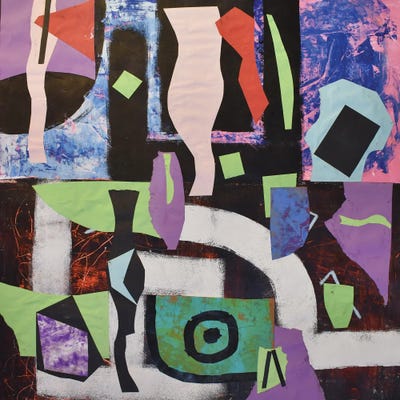 Paper XCV by Frantisek Florian canvas print