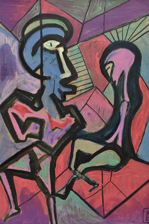 Meeting by Frantisek Florian wall art