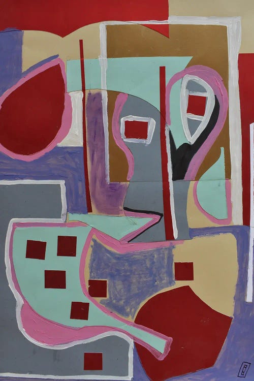 Squares by Frantisek Florian wall art