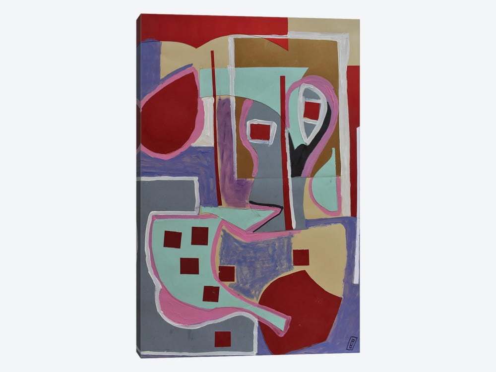 Squares by Frantisek Florian 1-piece Canvas Art