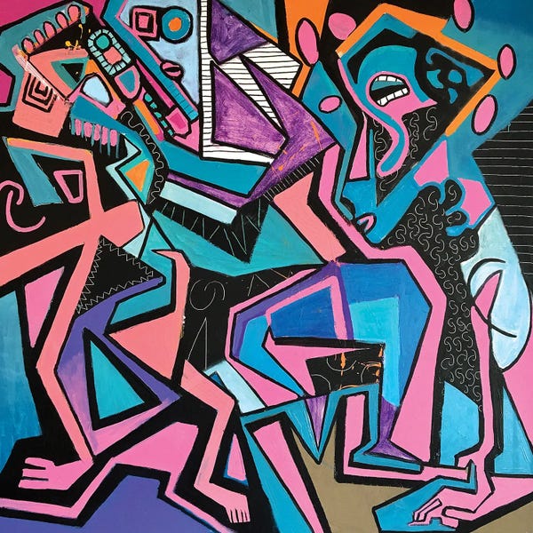 Frantisek Florian: Funky Abstract III by Frantisek Florian