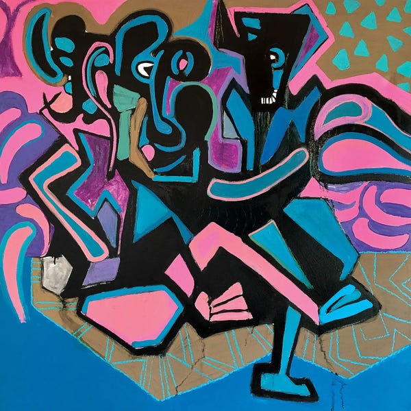 Frantisek Florian: Funky Abstract IV by Frantisek Florian