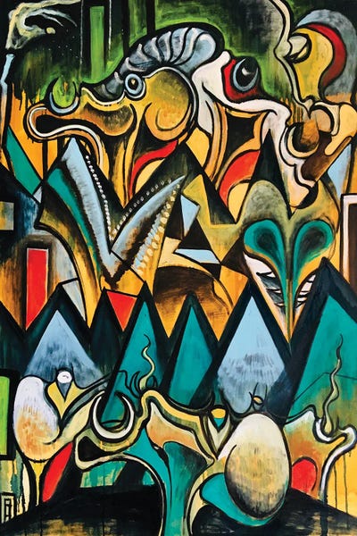 Frantisek Florian: Funky Abstract VII by Frantisek Florian