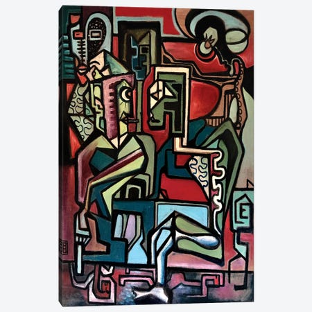 Funky Abstract XIII Canvas Print #FFL57} by Frantisek Florian Canvas Print
