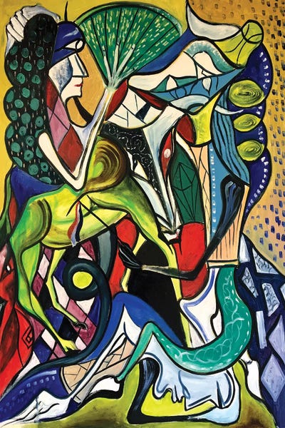 Frantisek Florian: Funky Abstract XVI by Frantisek Florian