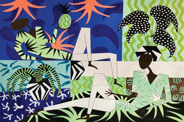 Frantisek Florian: Lounging with Tropical Plants by Frantisek Florian