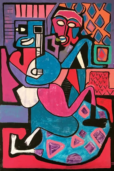 Frantisek Florian: Expressive Abstract VI by Frantisek Florian