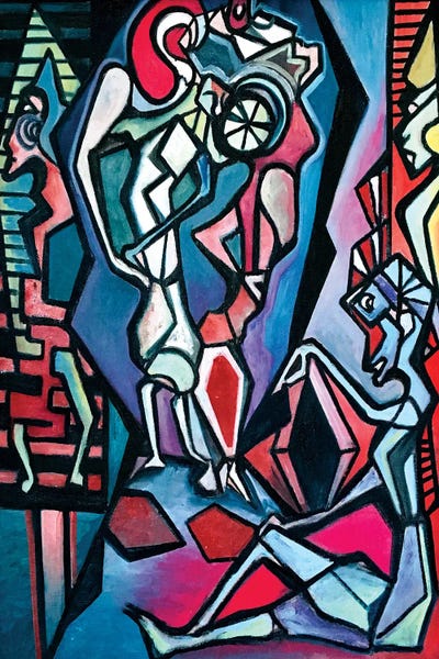 Frantisek Florian: Expressive Abstract VI by Frantisek Florian