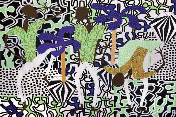 Frantisek Florian: Harring Inspired Dance Party VI by Frantisek Florian