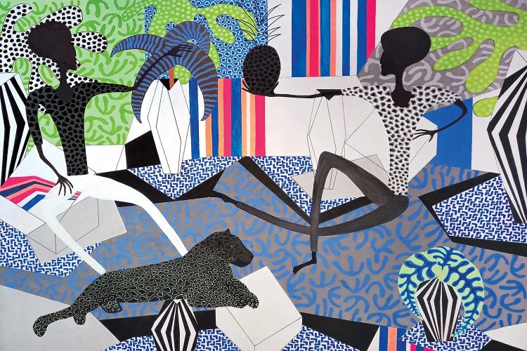 Lounging Plant Party II by Frantisek Florian wall art