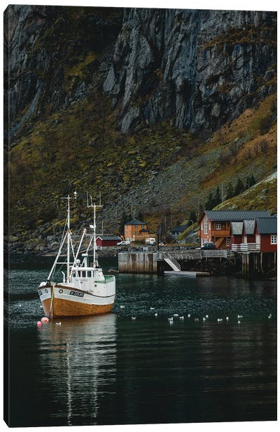 Safe Harbor Canvas Art Print - Norway Art