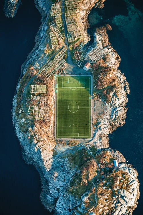 Unique Soccer Pitch