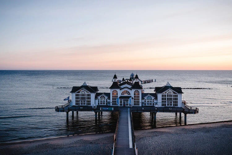 The Pier At Sunset