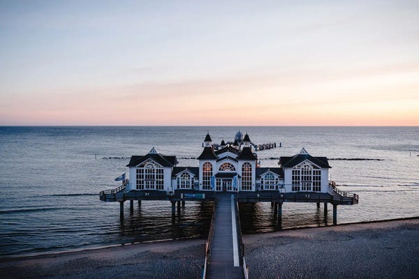 Fabian Fortmann: The Pier At Sunset by Fabian Fortmann
