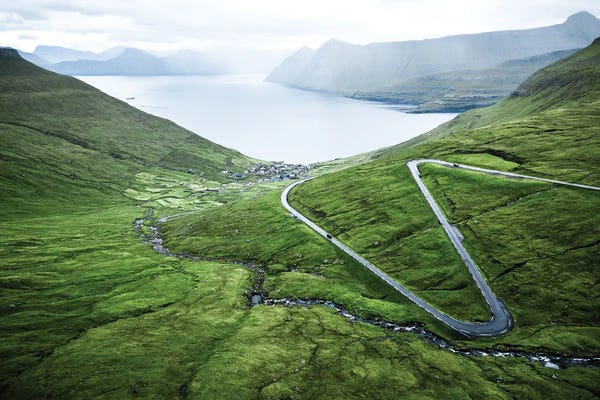 Denmark: Winding Road by Fabian Fortmann