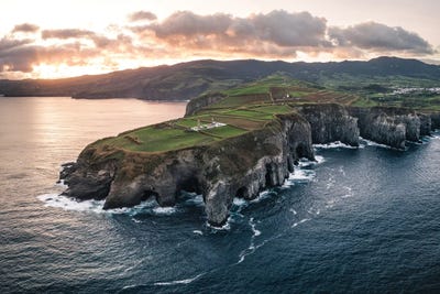 Jagged Coastline by Fabian Fortmann acrylic art print