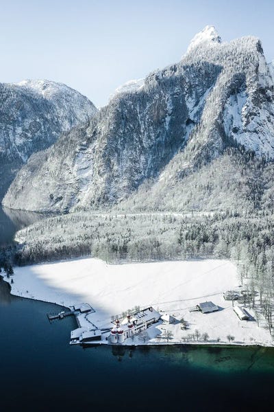 Fabian Fortmann: German Winter Church by Fabian Fortmann