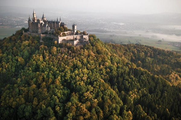 Neuschwanstein Castle: Castle on the Hill I by Fabian Fortmann