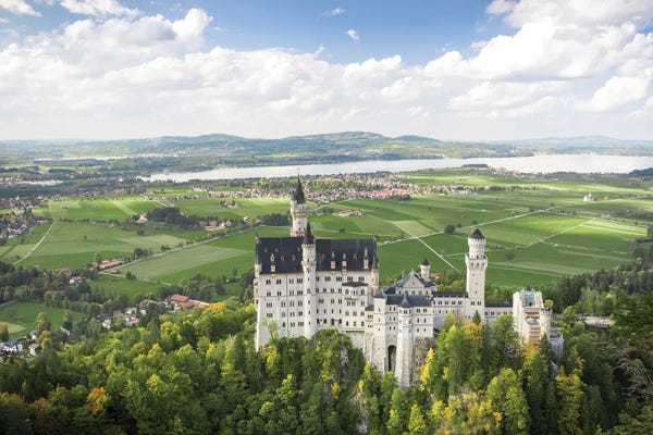 Fabian Fortmann: Castle Neuschwanstein by Fabian Fortmann
