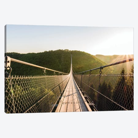 Suspension Bridge Canvas Print #FFM150} by Fabian Fortmann Canvas Print