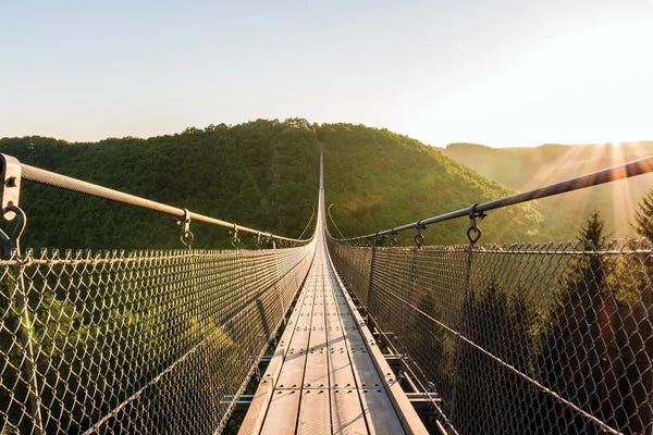 Fabian Fortmann: Suspension Bridge by Fabian Fortmann