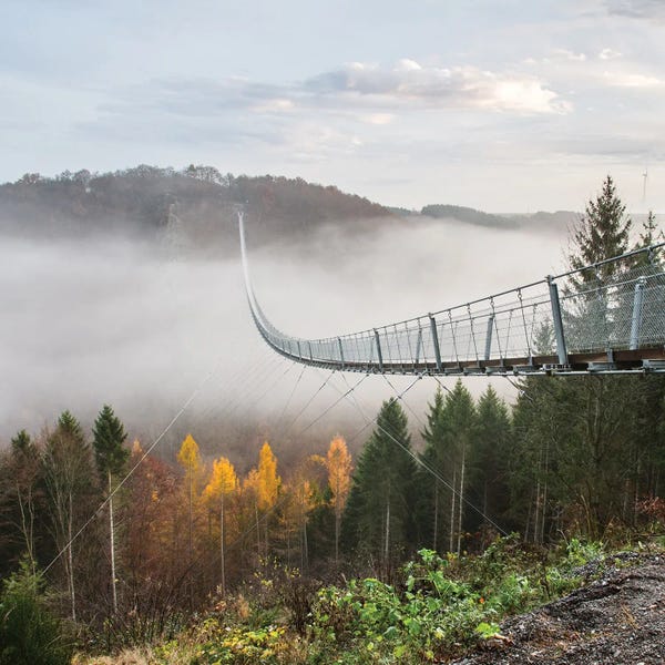 Fabian Fortmann: Bridge Over The Sea Of Fog by Fabian Fortmann