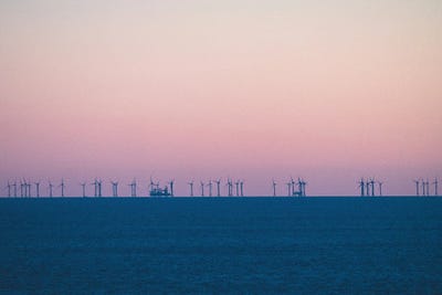 Wind Farm by Fabian Fortmann acrylic art print