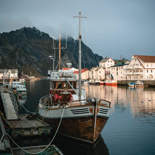Fabian Fortmann: Norwegian Harbor by Fabian Fortmann