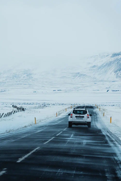 Winter Road by Fabian Fortmann wall art