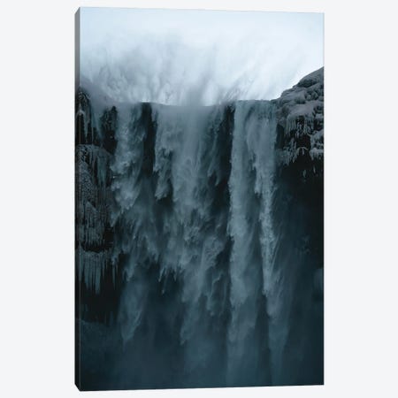 Arctic Waterfall Canvas Print #FFM214} by Fabian Fortmann Canvas Print