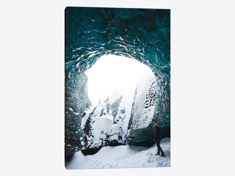 Ice Cave by Fabian Fortmann 1-piece Canvas Print