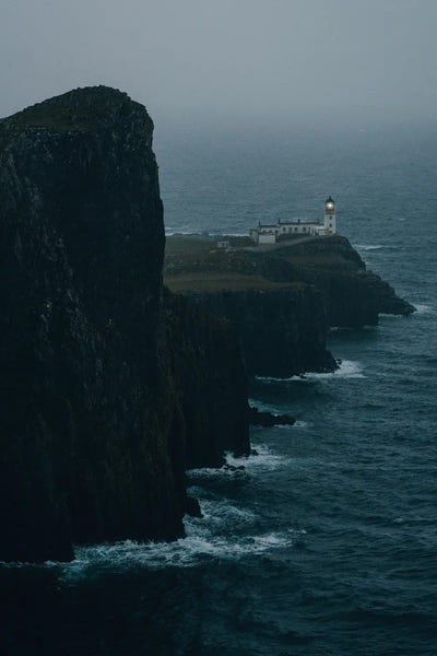 Fabian Fortmann: Scottish Lighthouse by Fabian Fortmann