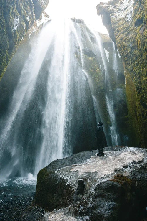 Inside The Waterfall - Iceland