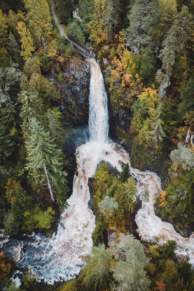 Fabian Fortmann: Highland Waterfall II by Fabian Fortmann