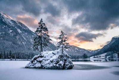 Winter Island by Fabian Fortmann canvas print