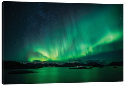 Nightly Spectacle Canvas Art Print