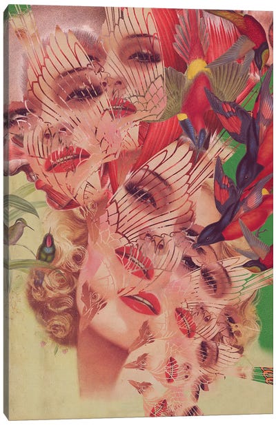 Anna Canvas Art Print - Psychedelic & Trippy Art