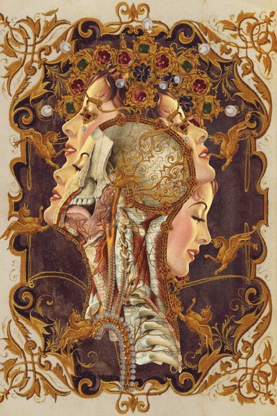 Opulence II by FFO Art canvas print