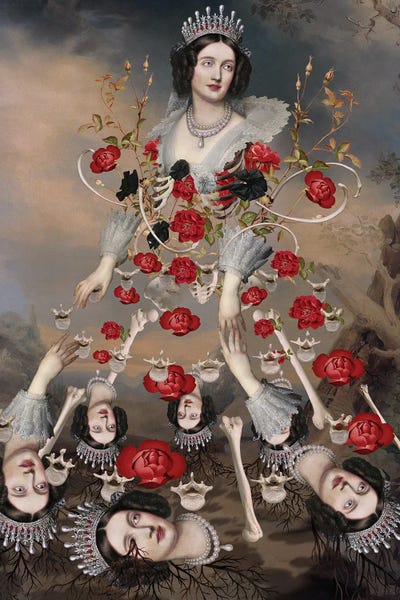 Growing Down by FFO Art canvas print