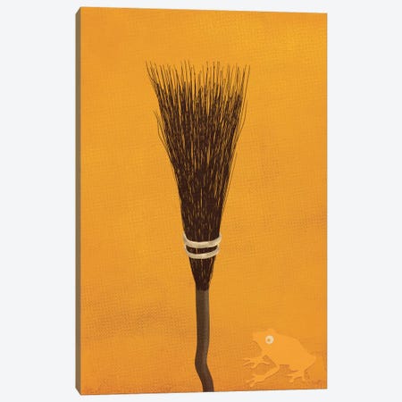 Broomsticks At The Ready Canvas Print #FFU1} by 5by5collective Canvas Art Print