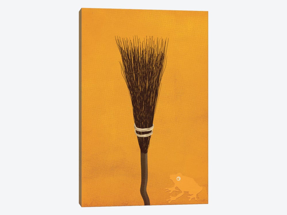 Broomsticks At The Ready by 5by5collective 1-piece Canvas Art Print