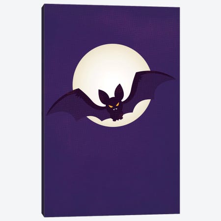Flying Stealthily Through The Night Canvas Print #FFU3} by 5by5collective Art Print