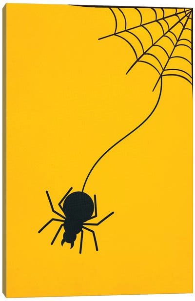 Forming A Web Above Your Bed Canvas Art Print - Spiders