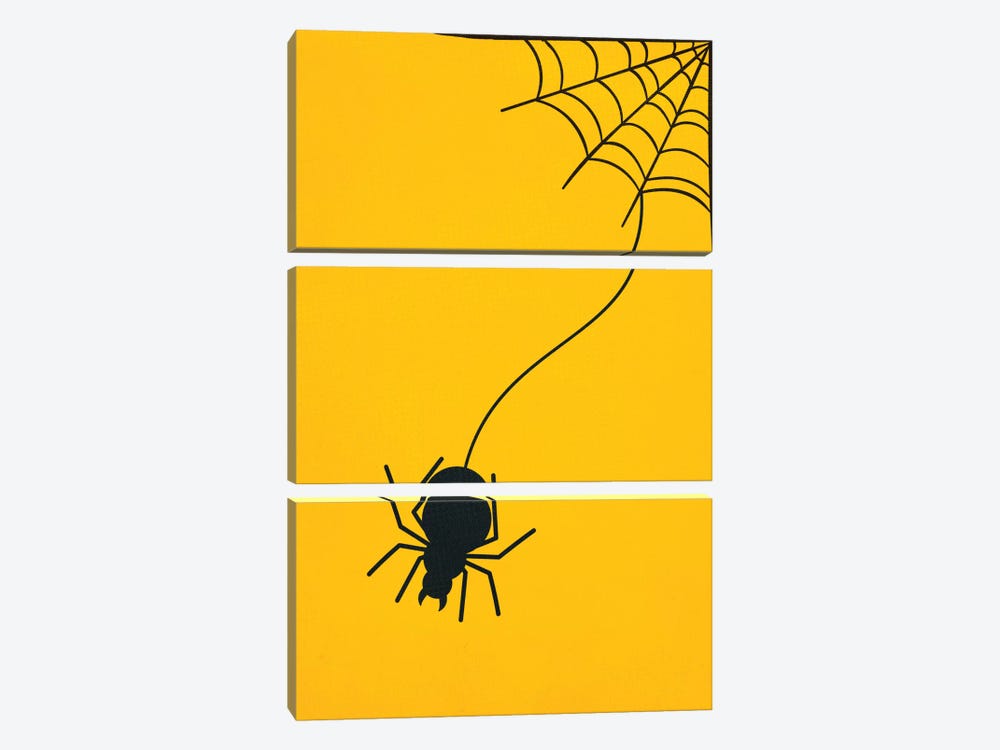 Forming A Web Above Your Bed by 5by5collective 3-piece Canvas Artwork