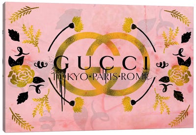 Blowing In The Wind I Canvas Art Print - Gucci Art