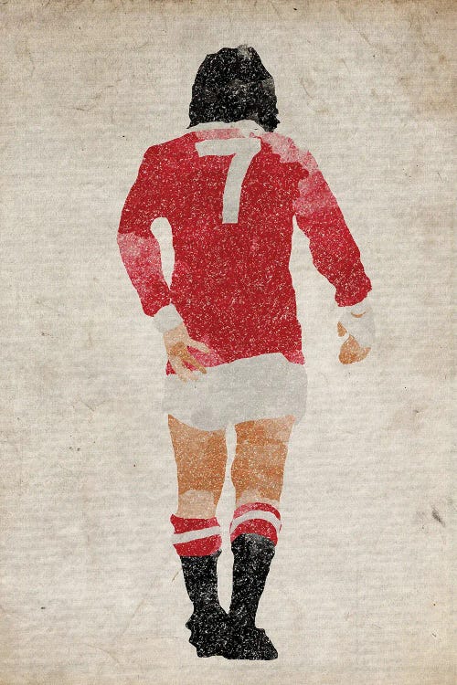 George Best by FisherCraft wall art