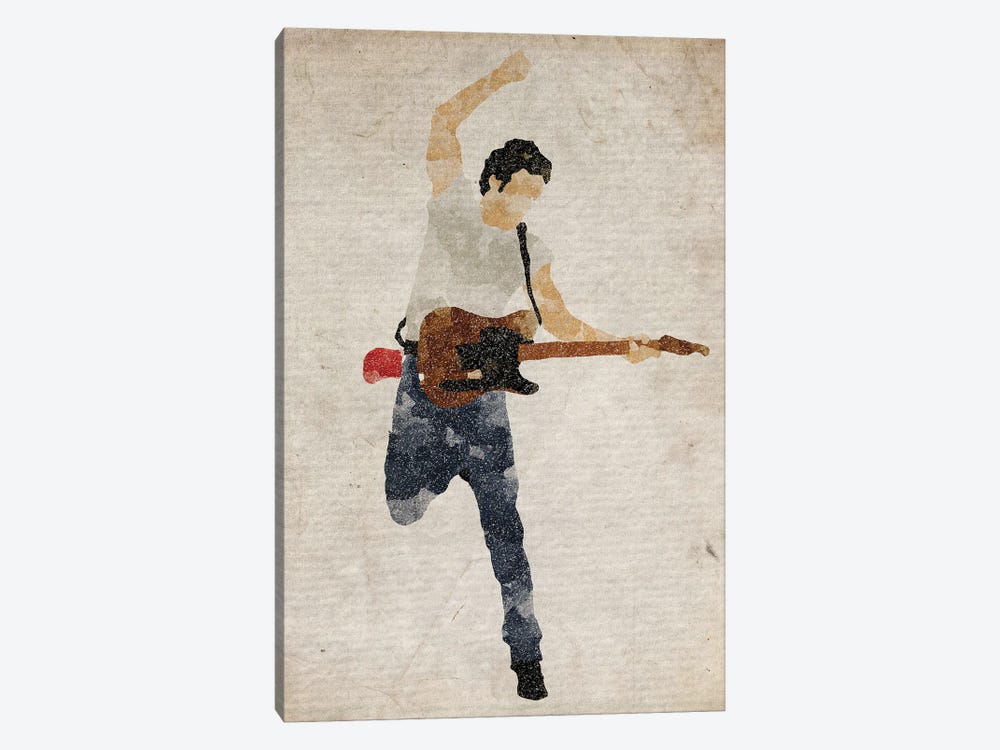 Bruce Springsteen Born In The Usa by FisherCraft 1-piece Canvas Artwork
